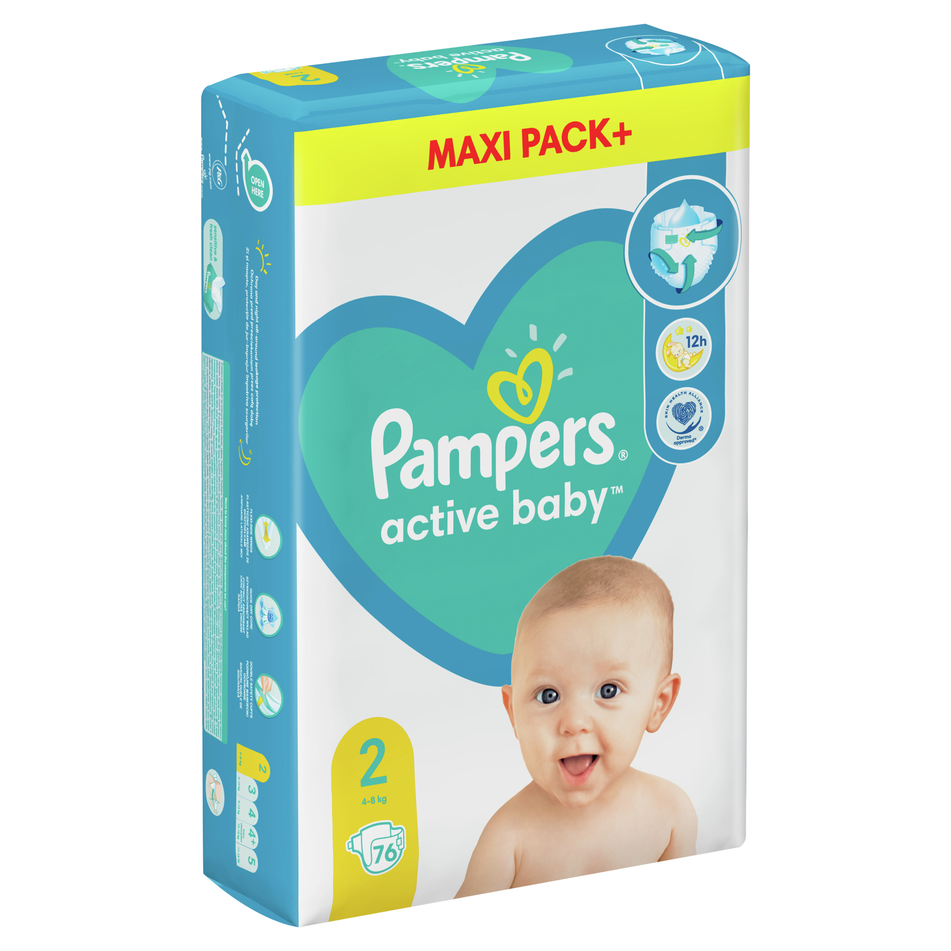 pampers 2 maxi pack 76