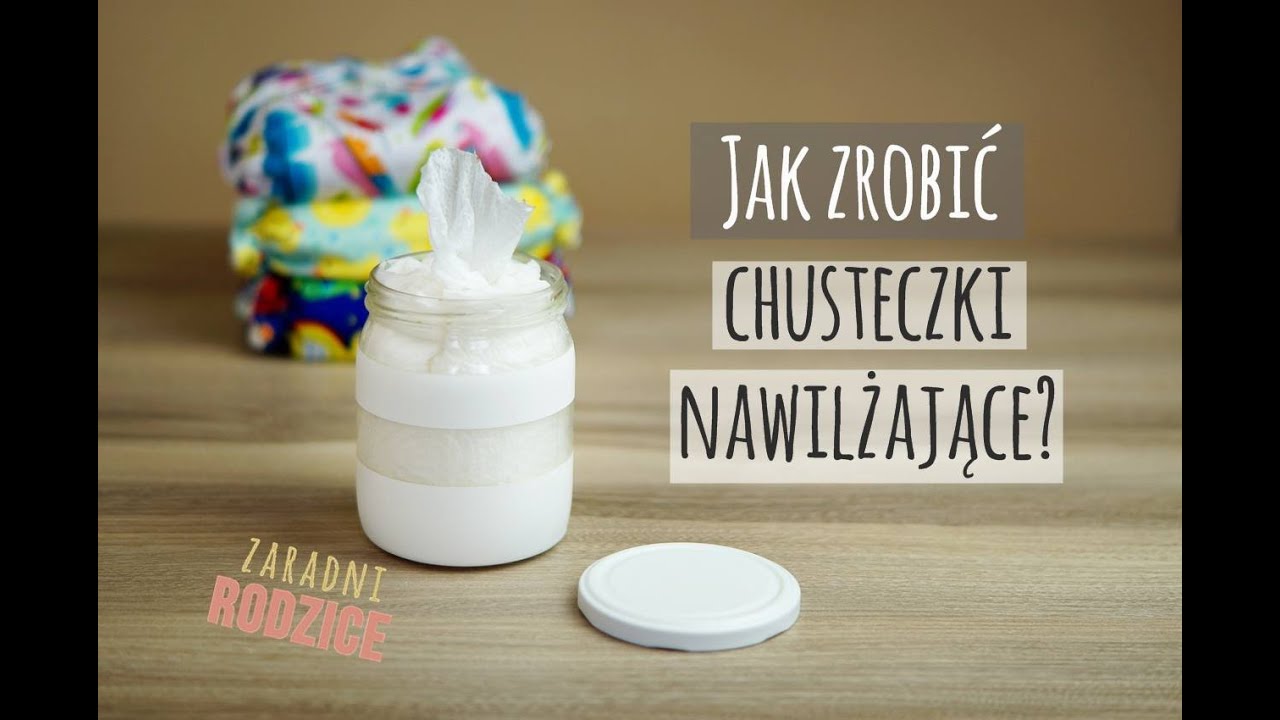 chusteczki nawilżane domowej roboty