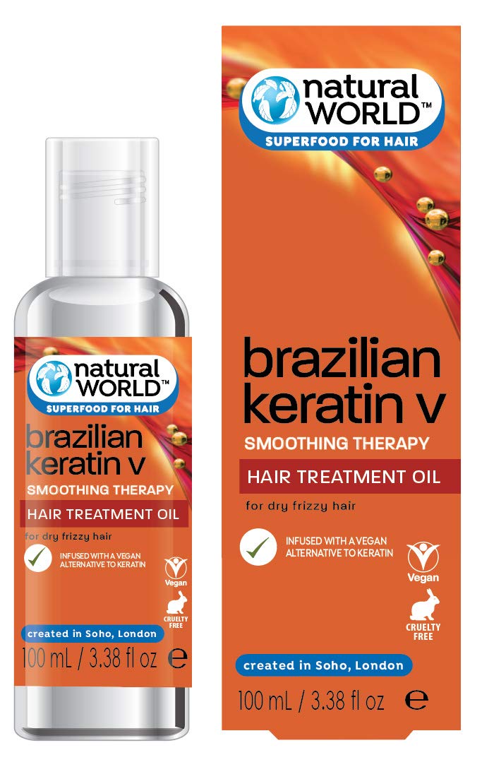 natural world brazilian keratin smoothing therapy odżywka wygładzająca do włosów