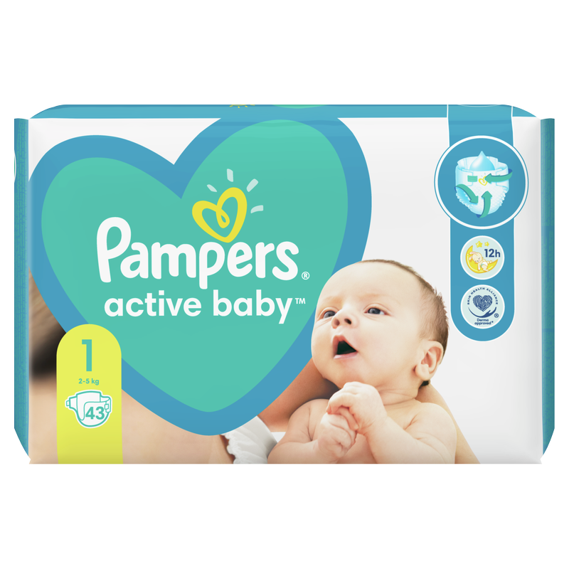 pampers new baby dry 1 opinie