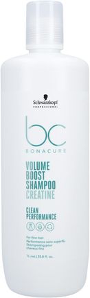 schwarzkopf bc volume boost micelarny szampon do cienkich włosów