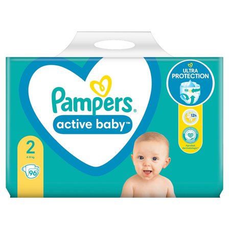 pampers activ baby 2 cena