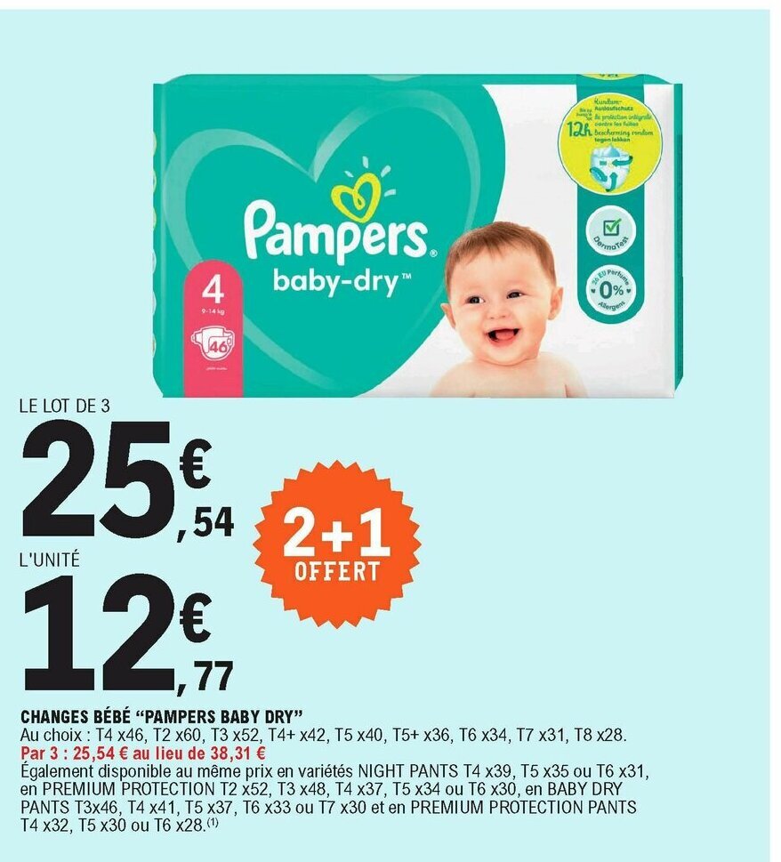 leclerk pampers