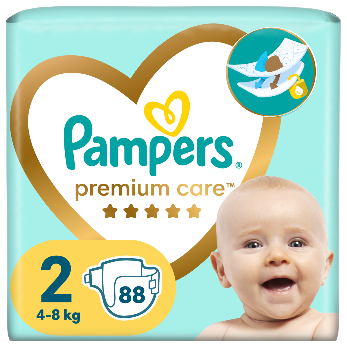 dla noworodka pampers 1 czy 2