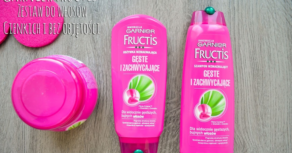 fructis szampon gęste i zachwycające opinie