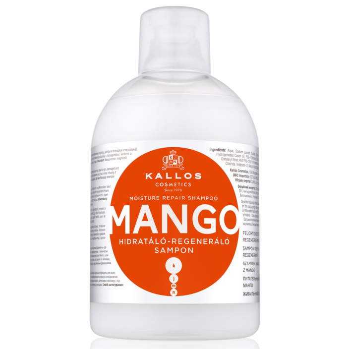 kallos mango regenerujący szampon do włosów wizaz