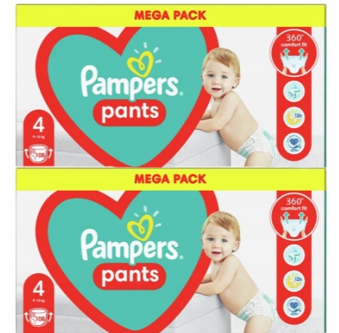 pieluchomajtki pampers 4 promocja