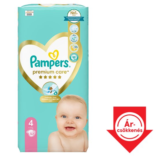 tesco pampers premium care 4