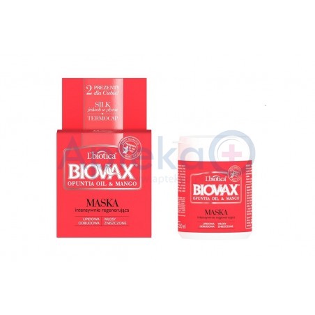 biovax opuntia oil & mango szampon 400ml