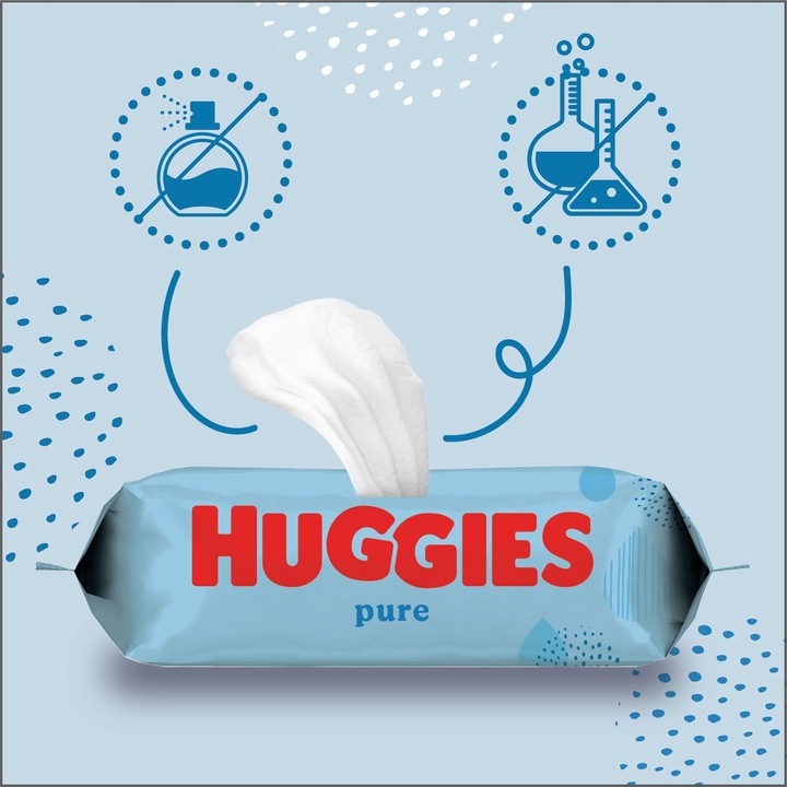 chusteczki huggies pure