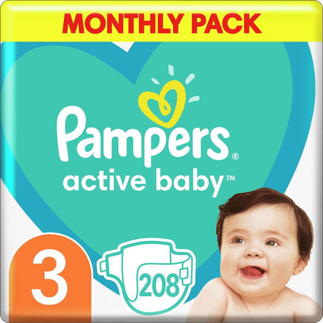 pampers 3 152 sztuki