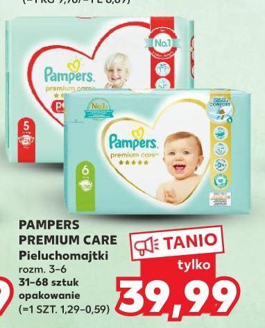 promocja pieluchy pampers 6