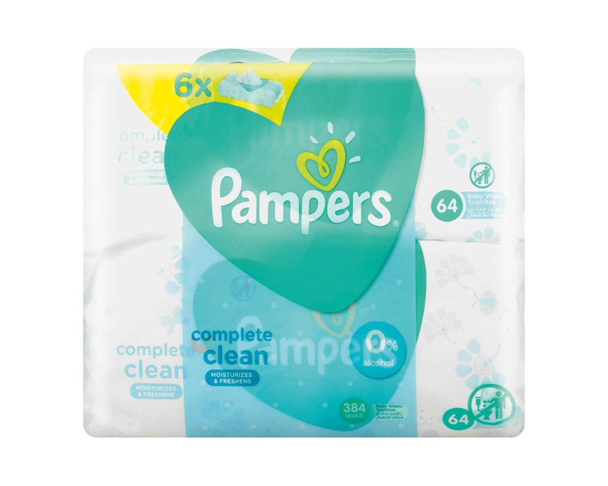 pampers baby fresh 6x64