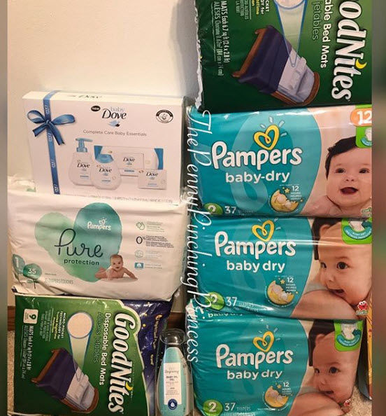 pampers free baby box