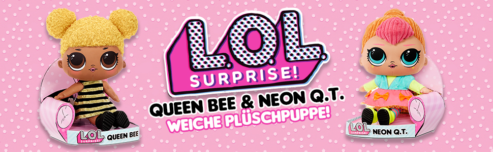 LOL Surprise Queen Bee Miękka pluszowa lalka