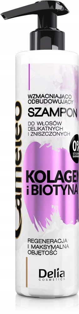 szampon biotyna i kolagen delia opinie