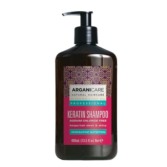 naturalny szampon z keratyną