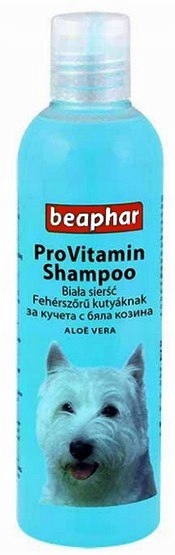 beaphar szampon aloe vera sierść biała allegro