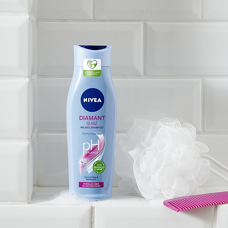 nivea diamond gloss care szampon pielęgnujący