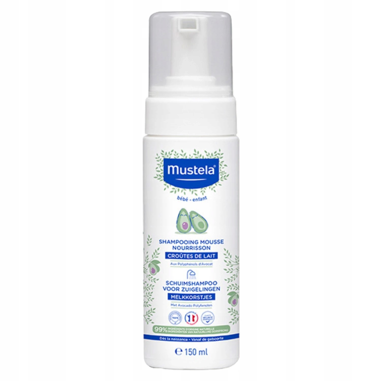 mustela bebe 2w1 żel do mycia plus szampon