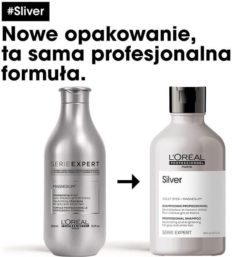 loreal silver rozświetlający szampon do blond włosów 500ml cena