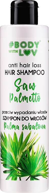 szampon na bazie palmy sabałowej