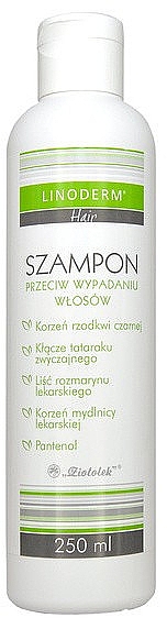 linoderm szampon przeciw wypadaniu włosów