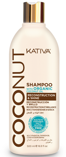 kativa coconut kokosowy szampon do włosów 250ml