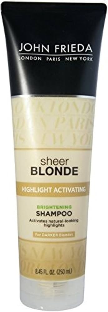 sheer blonde highlight activating szampon frieda