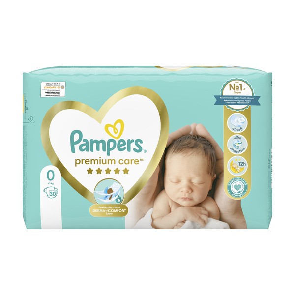 pampers premium care 0 duze paczki