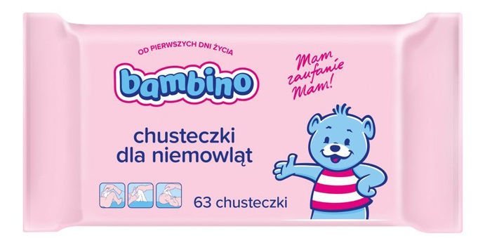 chusteczki nawilżane bambino skład