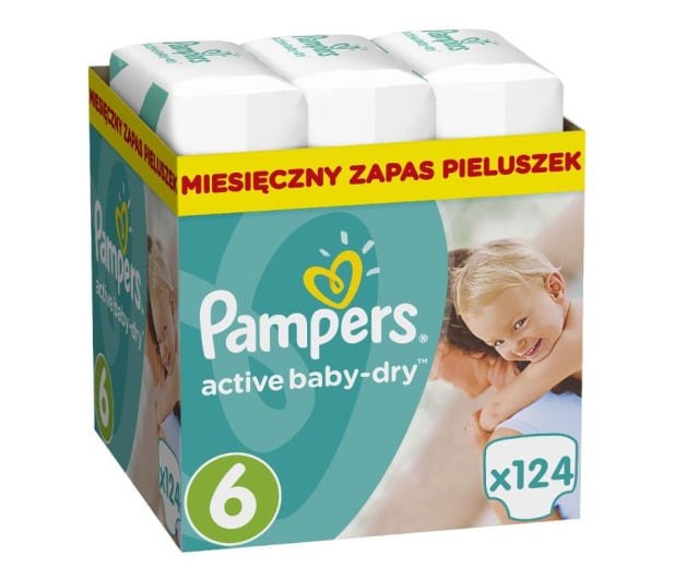 pampers miesieczny zapas