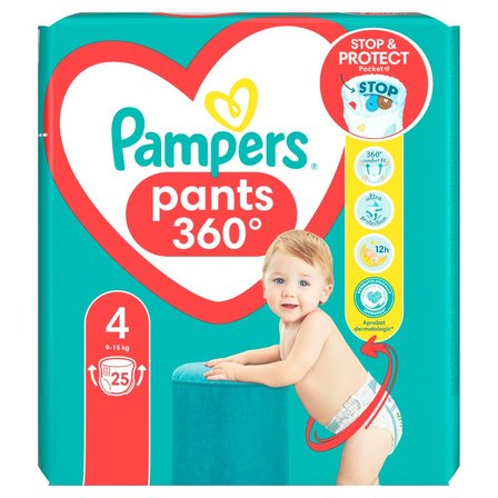 pampers pannts rozmiar 4+