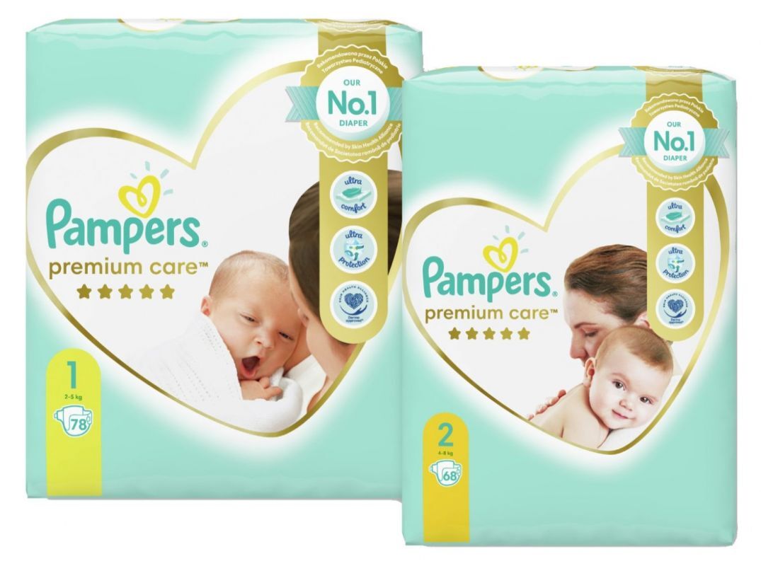 pampers premium care środek