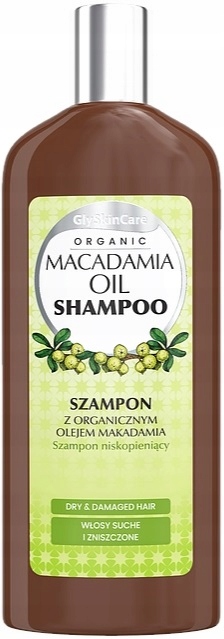 glyskincare macadamia oil szampon do włosów