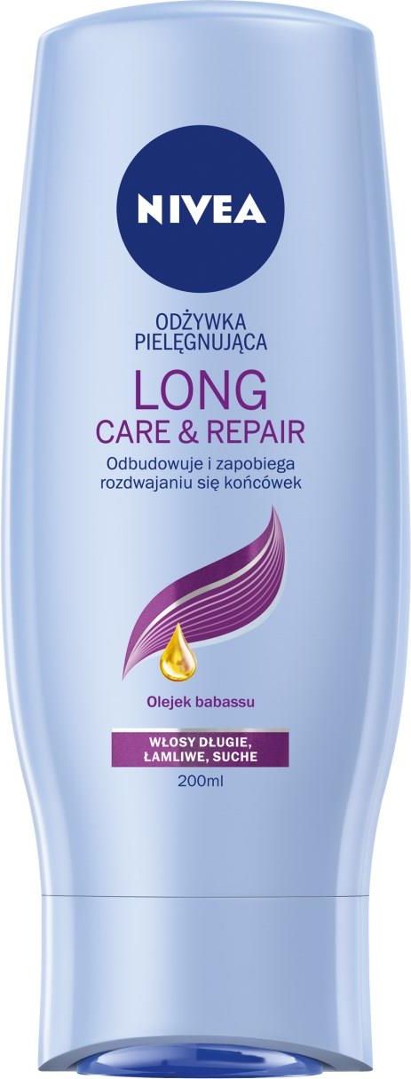 nivea long repair szampon opinie