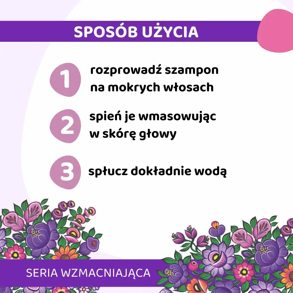 vianek wzmacniający szampon do włosów 300ml skład