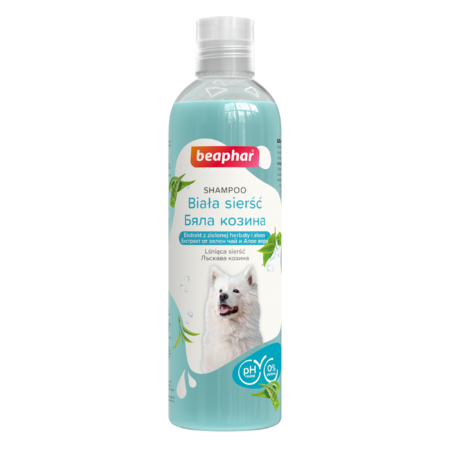 szampon dla psa o bialej siersci hipoalergiczny