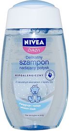 nivea baby szampon nadający połysk