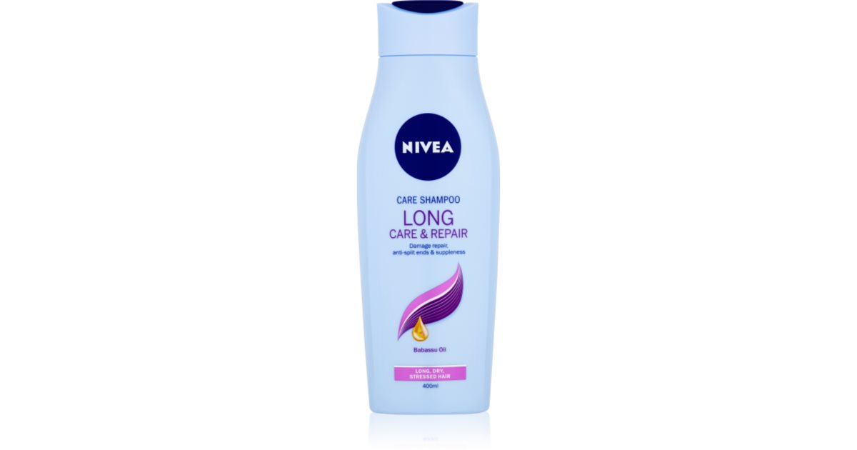 nivea szampon do włosów long care & repair