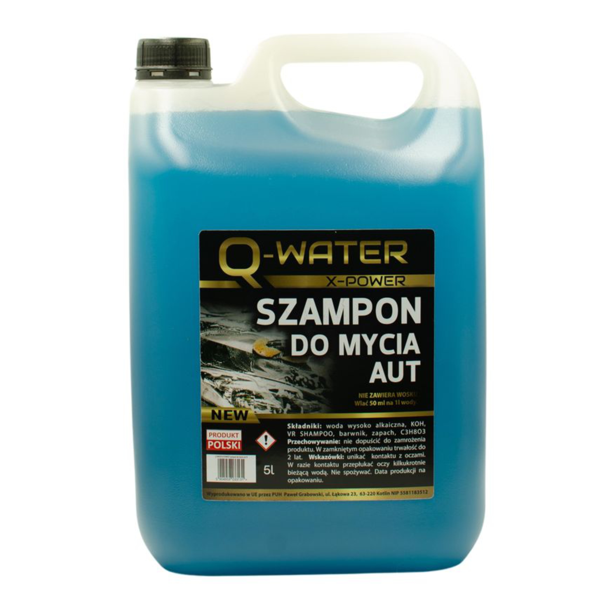 szampon samochodowy 5l