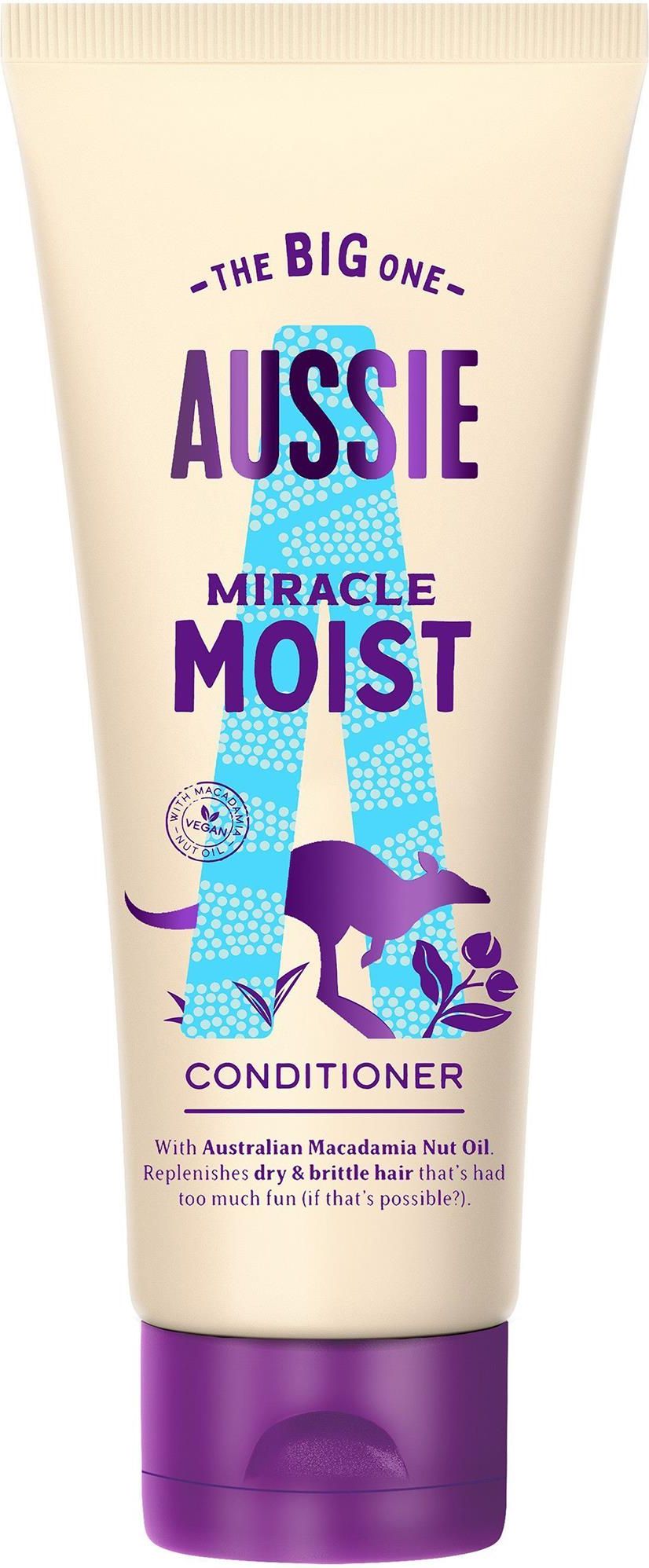 odżywka do włosów aussie miracle moist