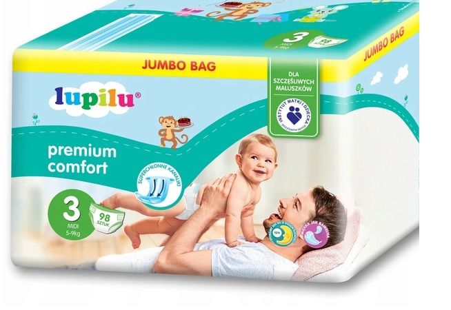 pieluchy 5 lupilu premium comfort