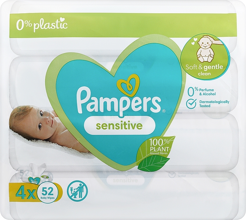 pampers sensituve 4x52