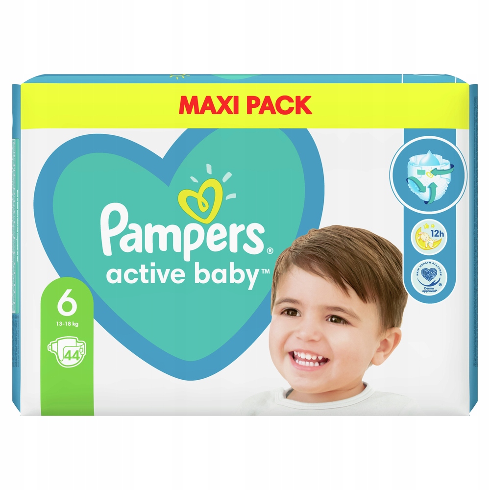 pampers 6 44 szt