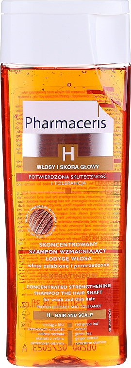 pharmaceris h szampon wzmacniający do włosów osłabionych