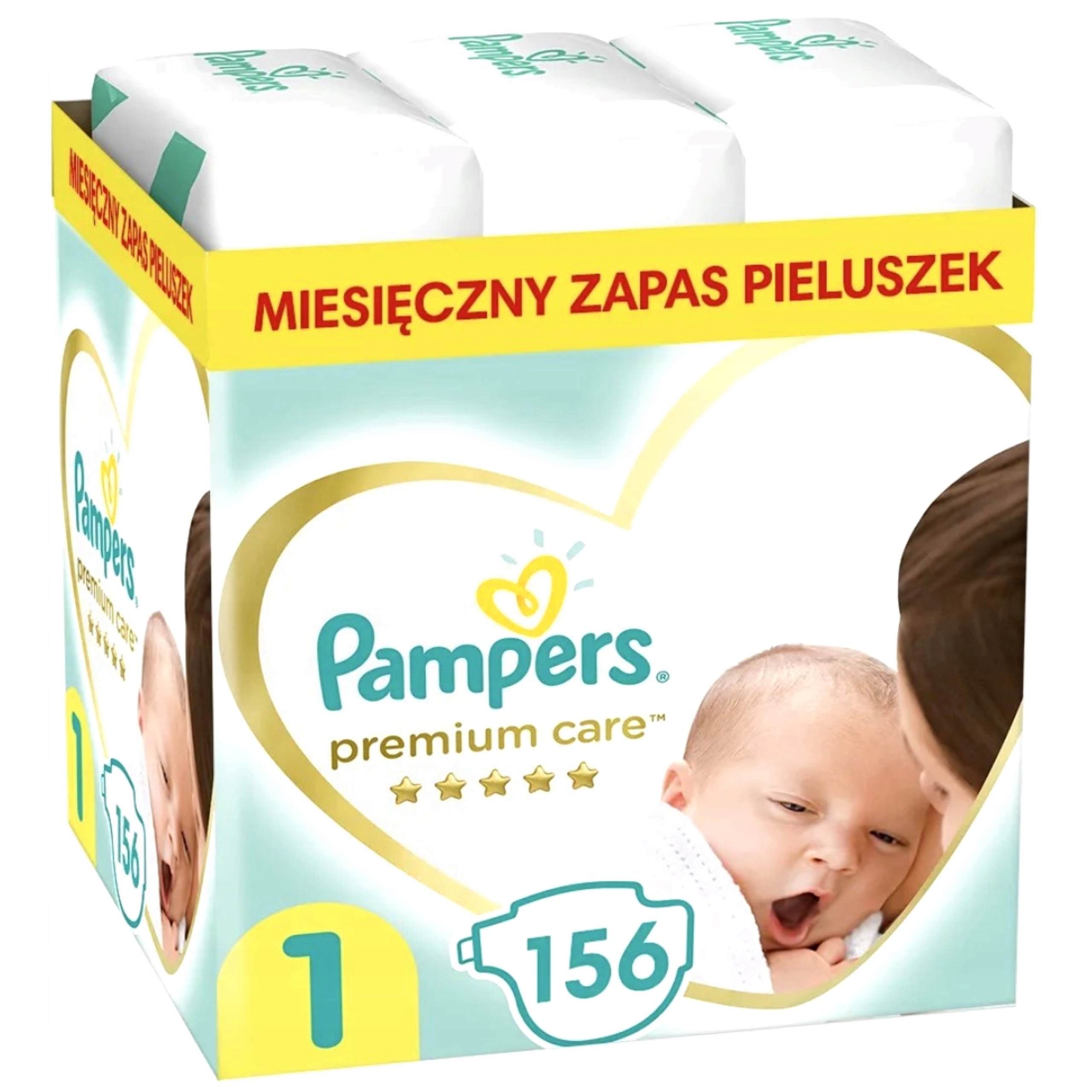 pieluszki pampers care 1 cena