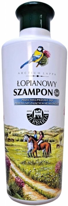 barwa szampon do włosów łopianowy