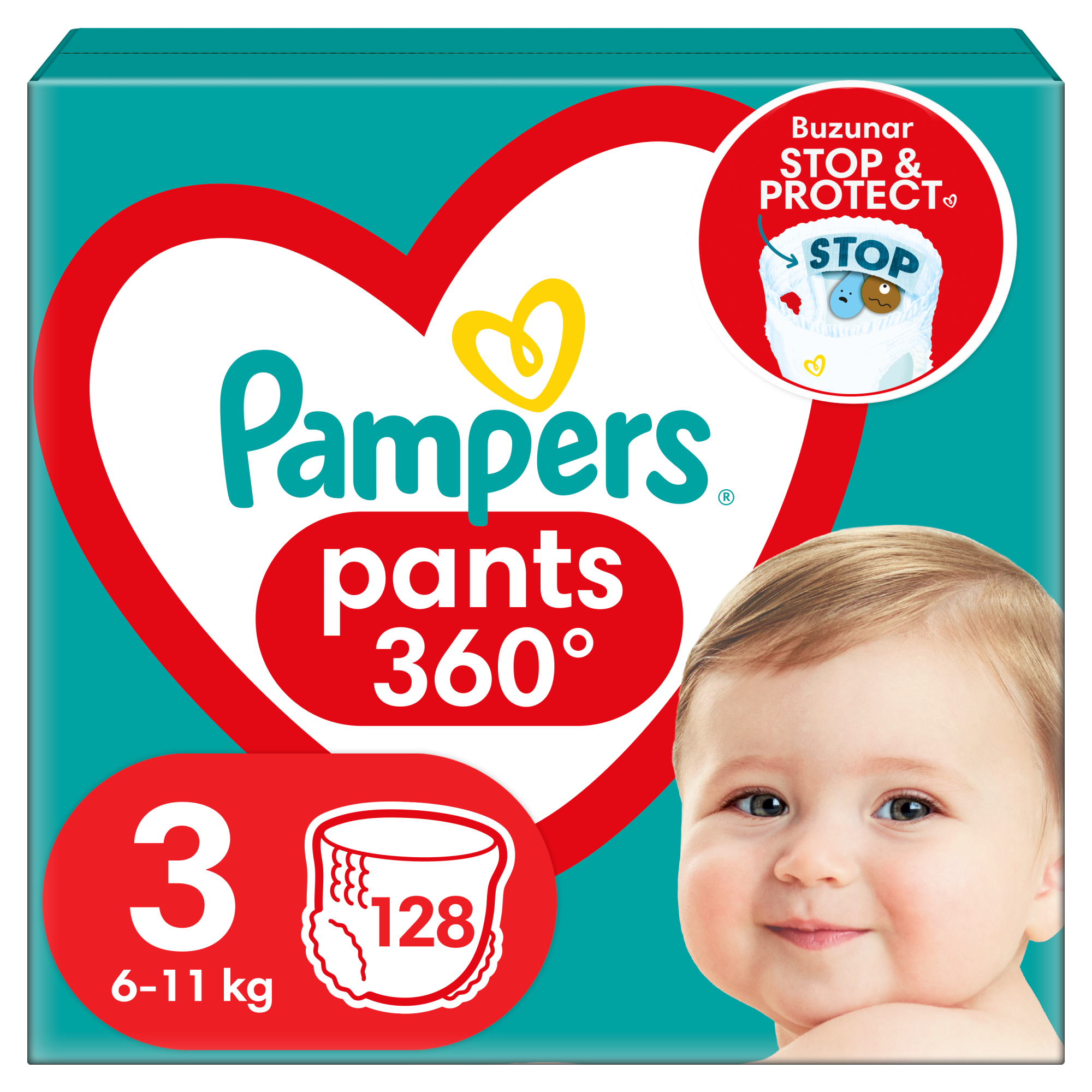 pampers nr 3 208 bucati