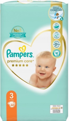 pampers premium care 3 35 zł